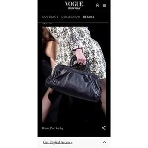 Badgley Mischka Black with Gold‎ Hardware bag 2006 Release